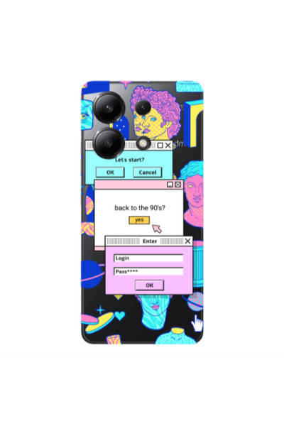 Other Xiaomi Redmi Note 13 4G Enter Login Transparent Silicone TPU Θήκη