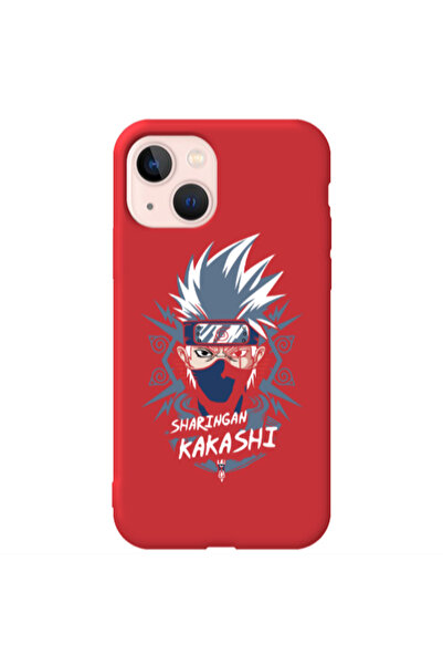Other Apple iPhone 13 Anime Mangoo Red Colored Silicone TPU Θήκη