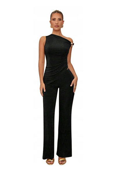 OEM Compleu dama, negru, bluza si pantalon, S