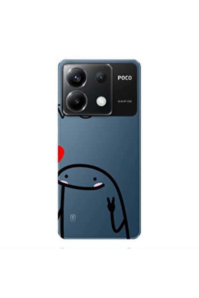 Other Xiaomi Poco X6 5G Love 2 Transparent Silicone TPU Θήκη