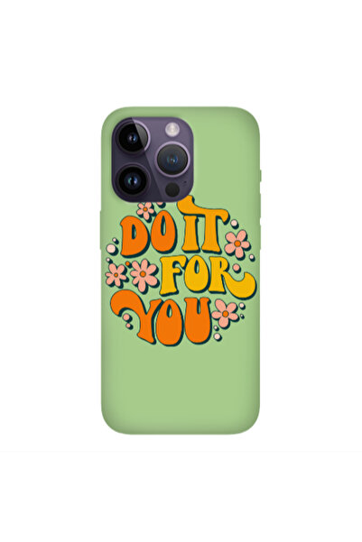 Other Apple iPhone 14 Pro Max Do it For You Light Green Colored Silicone TPU ...