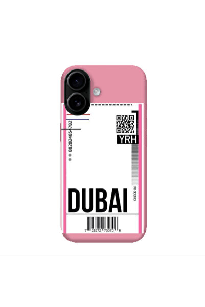 Other Apple Iphone 16 plus Dubai YRH Pink Colored Silicone TPU Θήκη