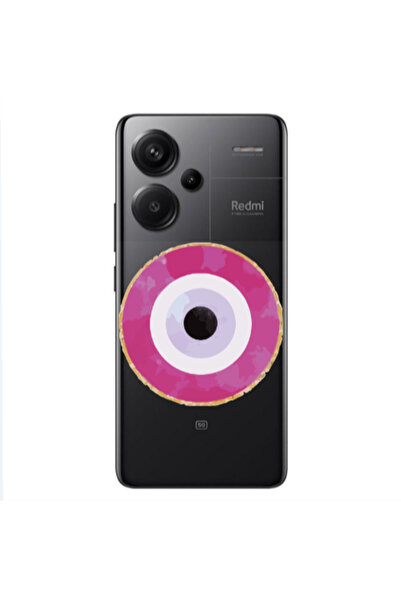 Other Xiaomi Redmi Note 13 Pro+ 5G Evil eye bead 2 Transparent Silicone TPU Θήκη