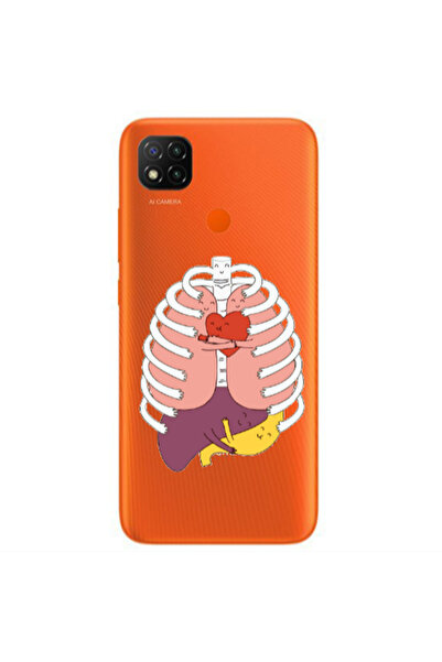 Other Xiaomi Redmi 9c Anatomy Transparent Silicone TPU Θήκη