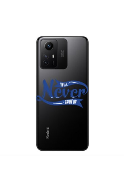 Other Xiaomi Redmi Note 12s I Will Never Grow Up Transparent Silicone TPU Θήκη