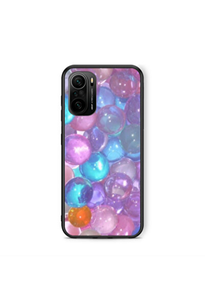 Other Xiaomi Poco F3 Gel balls Black Glossy Θήκη