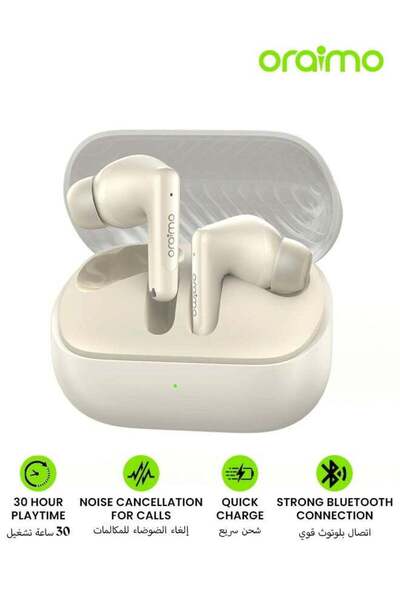 oraimo Oramio OTW-323P Bluetooth Earphones, 10mm Drivers with True Wireless E...