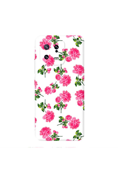 Other Xiaomi Mi 13 5G Roses White Transparent Silicone TPU Θήκη