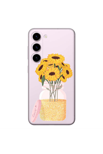 Other Samsung S23 Plus Daisies Transparent Silicone TPU Θήκη