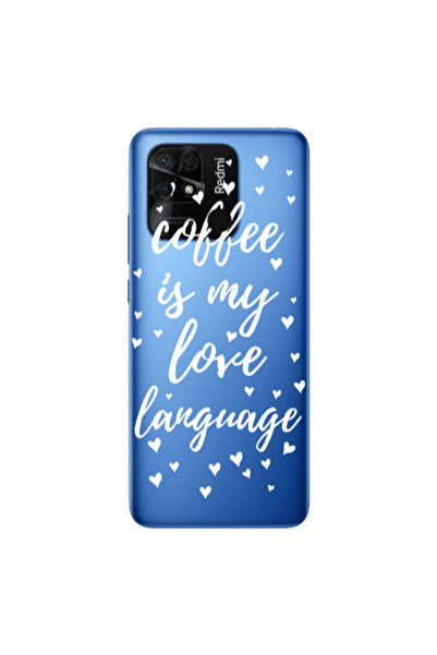Other Xiaomi Redmi 10C Coffe is my love language Transparent Silicone TPU Θήκη