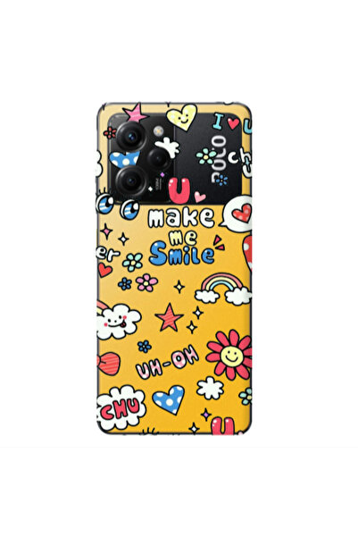 Other Xiaomi Poco X5 Pro Rainbow flowers Transparent Silicone TPU Θήκη