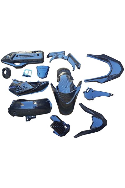 SEVGENT Honda Pcx Kaporta Tamamlayıcı Set Karbon 2020-24 (12 Parça)