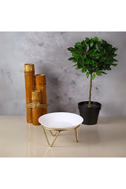 Empressco Stylish Metal Leg Decorative Presentation Platform, with Color Options