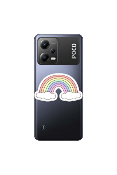 Other Xiaomi Poco X5 Rainboww Transparent Silicone TPU Θήκη