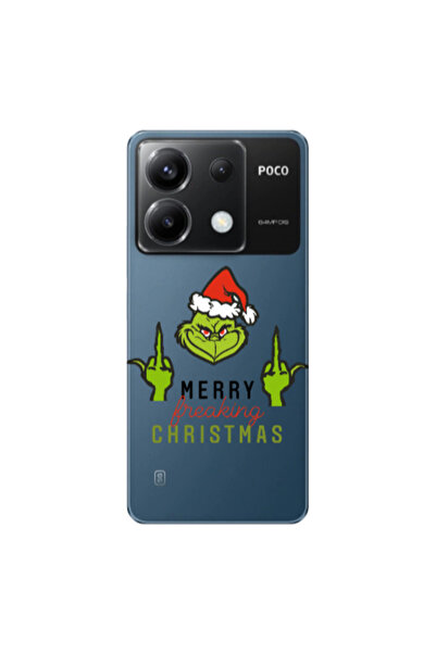Other Xiaomi Poco X6 5G Merry Christmas44 Transparent Silicone TPU Θήκη