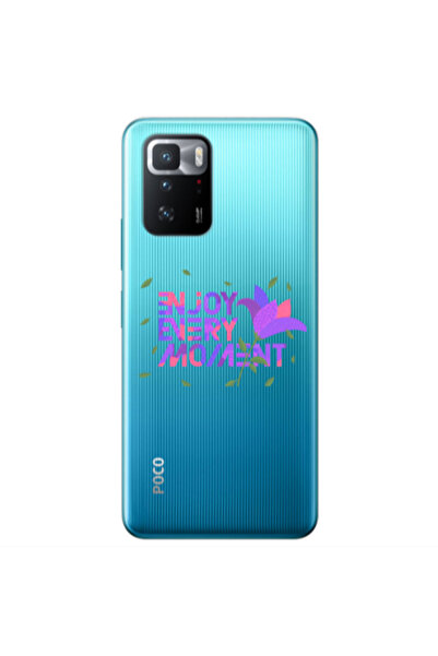 Other Xiaomi Poco X3 GT Enjoy Every Moment Transparent Silicone TPU Θήκη