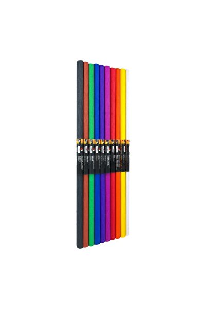 MC Micostore Hartie creponata M01, 50x200cm, diverse culori clasic, set 10 role