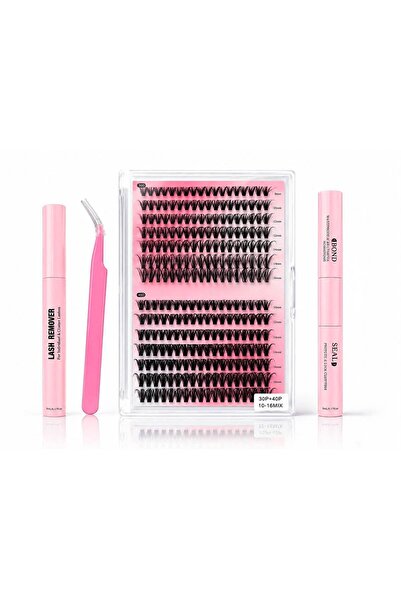 Tikatti Takma Kirpik Seti 280'li Yapıştırıcı Sabitleyici Çıkarıcı Remover + T...
