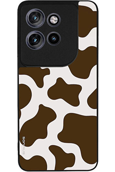 Other Θήκη Σειράς Sonique Animal Print για Motorola Edge 60 Neo 5G - Αγελάδα 02