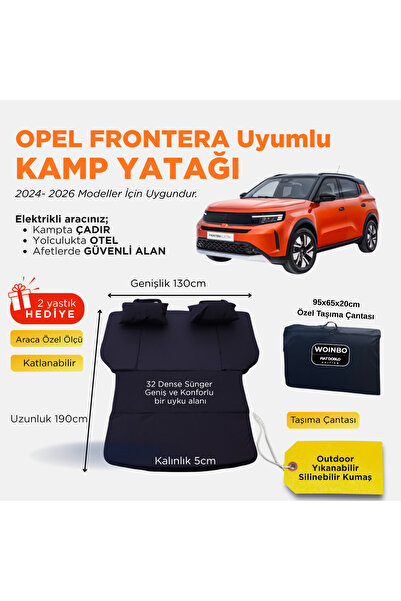 OPEL FRONTERA Uyumlu Araç Kamp Yatağı