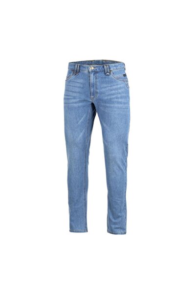 Pentagon Παντελόνι Τζιν Jason Jeans Pants Light Indigo Blue K05067 58