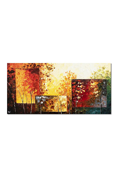 artnova Ръчно рисувана вдъхновяваща картина, "Проспектива ", 120x60 см, масле...