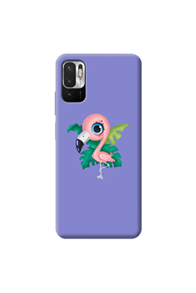 Other Xiaomi Redmi Note 10 Pro 5G Swan Purple Colored Silicone TPU Θήκη