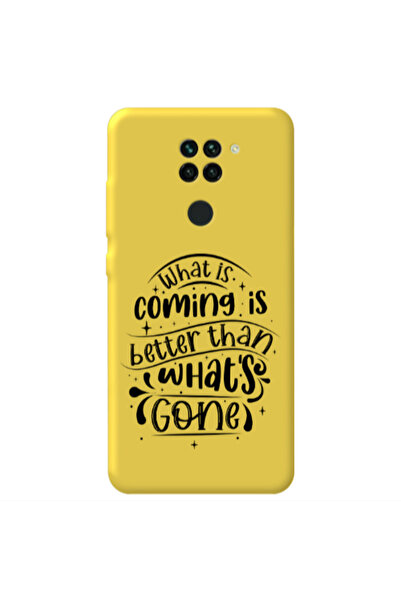 Other Xiaomi Redmi Note 9 What is coming Yellow Colored Silicone TPU Θήκη
