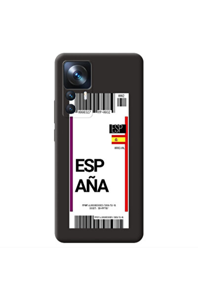 Other Xiaomi Mi 12T Espana Arrival Black Colored Silicone TPU Θήκη