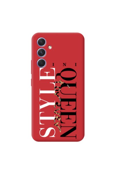 Other Samsung A26 Mini Quen Forever Red Colored Silicone TPU Θήκη