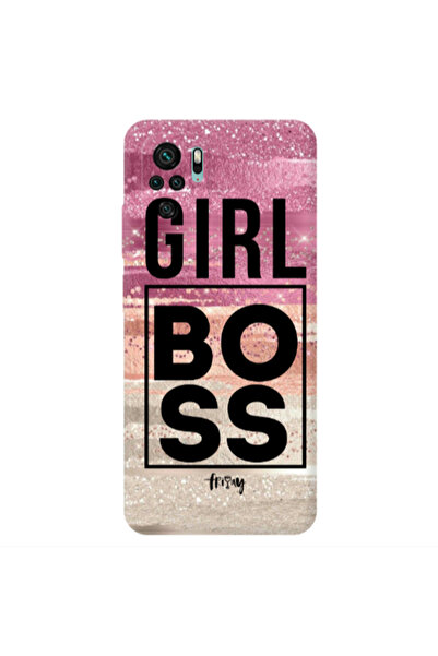Other Xiaomi Redmi Note 10S Girl boss friday Transparent Silicone TPU Θήκη