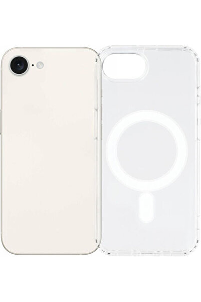 OEM Υβριδική Θήκη Magsafe για iPhone 16ης/17ης Γενιάς, Διαφανής. Κωδικός: 01I...