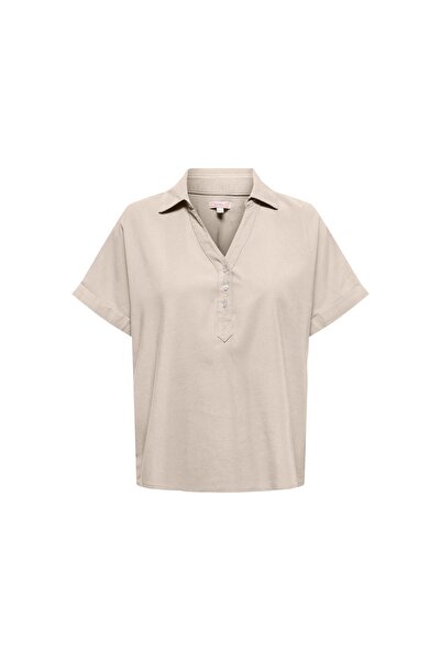 ONLY Polo de damă 15364279 Bej