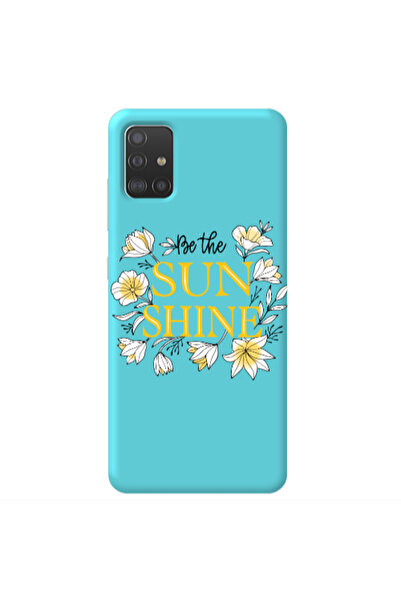 Other Samsung A51 Sun Shine Turquoise Colored Silicone TPU Θήκη