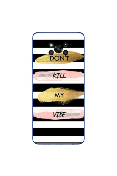 Other Xiaomi Poco X3 /X3 Pro Kill my vibe Transparent Silicone TPU Θήκη