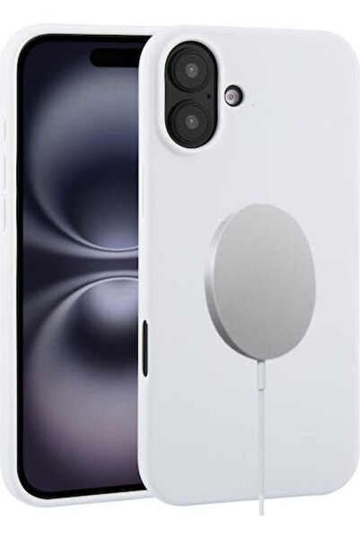 OEM Πίσω Κάλυμμα Σιλικόνης Λευκό (iPhone 16) Κωδικός: 01IPH5850