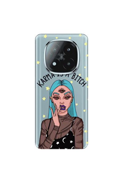 Other Xiaomi Redmi Note 14 Pro + 5g Karma is a bitch Transparent Silicone TPU...