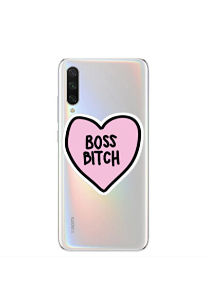 Other Xiaomi Mi 9 Lite Boss Bitch Transparent Silicone TPU Θήκη