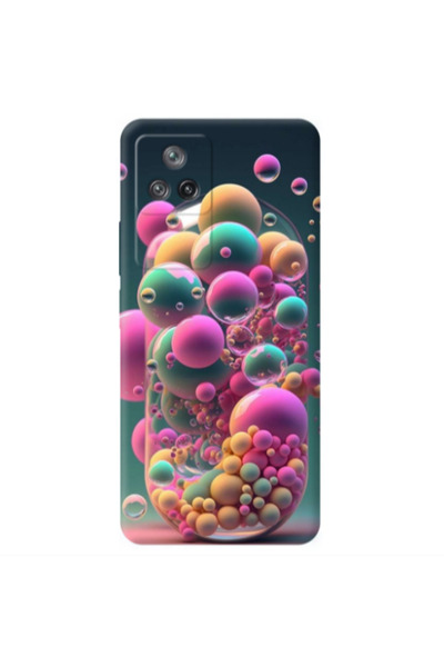 Other Xiaomi Poco F4 Bubbles Transparent Silicone TPU Θήκη