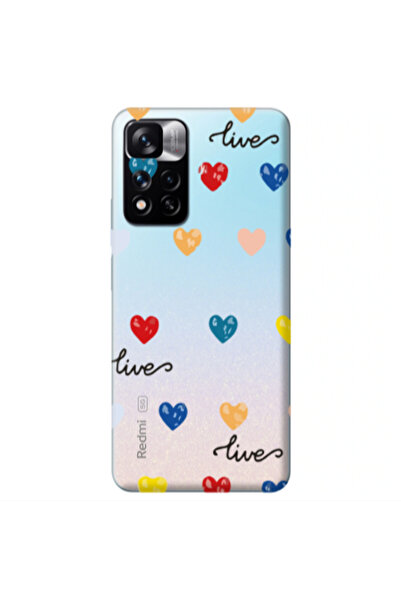 Other Xiaomi Redmi Note 11 Pro 5G Heart Lives Transparent Silicone TPU Θήκη