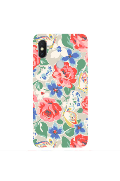 Other Xiaomi Redmi S2 Lady roses Transparent Silicone TPU Θήκη