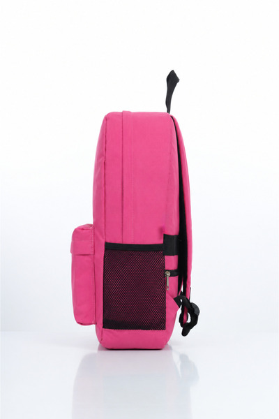 D'VERS Unisex Basic Lightweight, Large Volume, Durable, Side-Pocket School and Daily Backpack