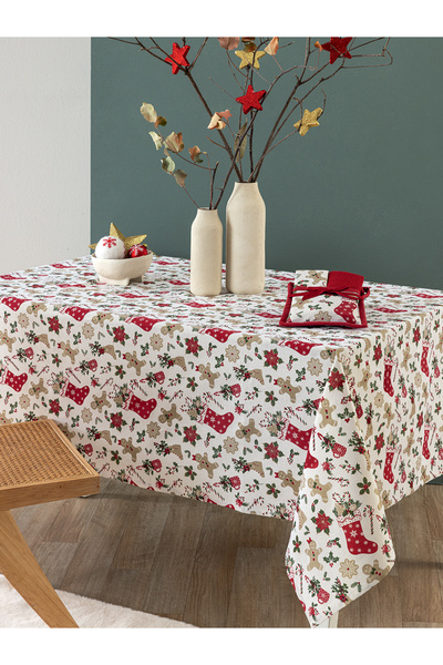PALAMAIKI Τραπεζομάντηλο Christmas Collection 140x220 Cc102