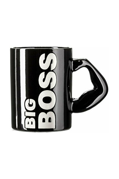 OEM Κούπα Big Boss Κεραμική Μαύρη