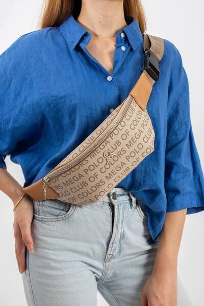 MEGA POLO CLUB OF COLORS NEW JERSEY Unisex Women's Chest Bag with Cross Strap...