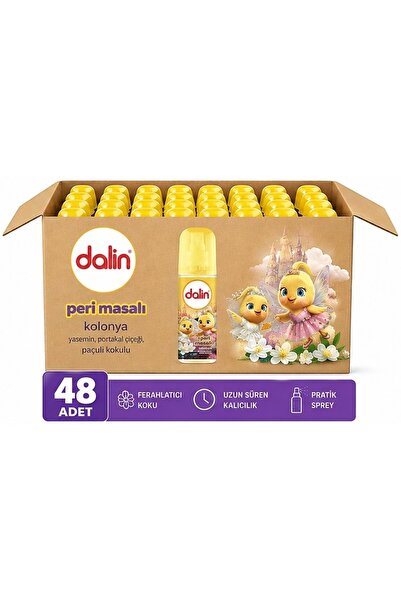 Dalin Bebek Kolonyası 150ML Peri Masalı (Yasemin-Portakal Çiceği-Paçuli Kokul...