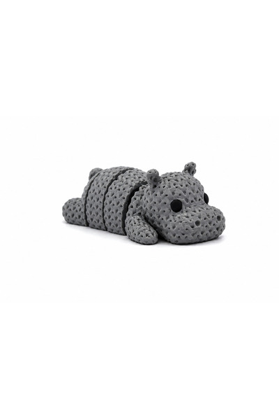 Yapı3D Cute Hippo Keychain |   Hard Plastic |   Bag Ornament |   Decorative Keychain |