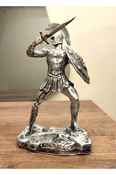Antioch Art And Design Truva Savaşçısı Hector Biblo 24 Cm Özel Tasarım Dekora...