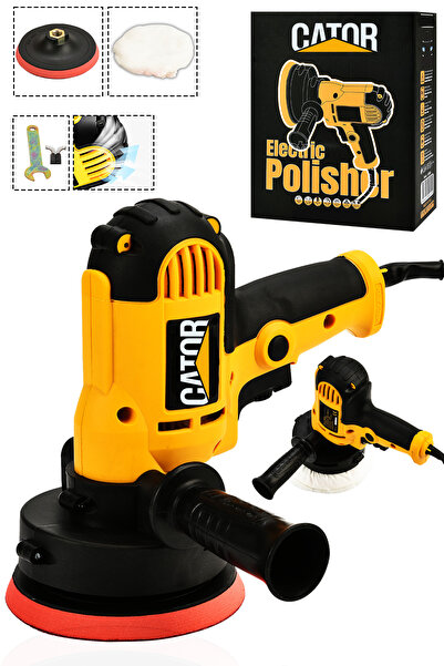 CATOR 450W Bakır Sargı Elektrikli 125 mm Dikey Polisaj Zımpara Makinesi