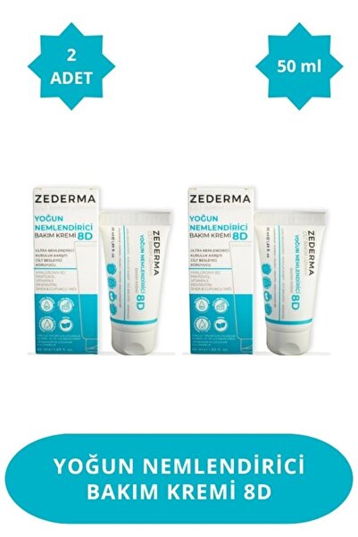 ZEDERMA Yoğun Nemlendirici Cilt Bakım Kremi 8d 50ml.72 Saate Kadar Etkili (2 ...